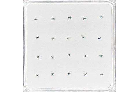 S02-1159 (1,5 mm) ιριδίζον 8 γαντζάκια