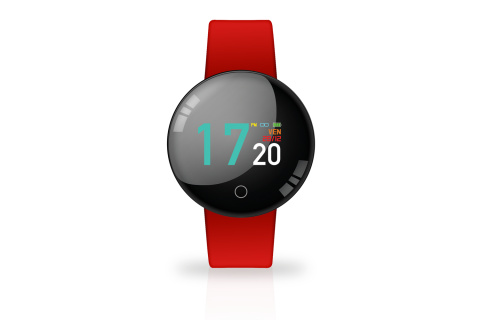 TECHMADE SMARTWATCH JOY COLOR WATERPROOF RED