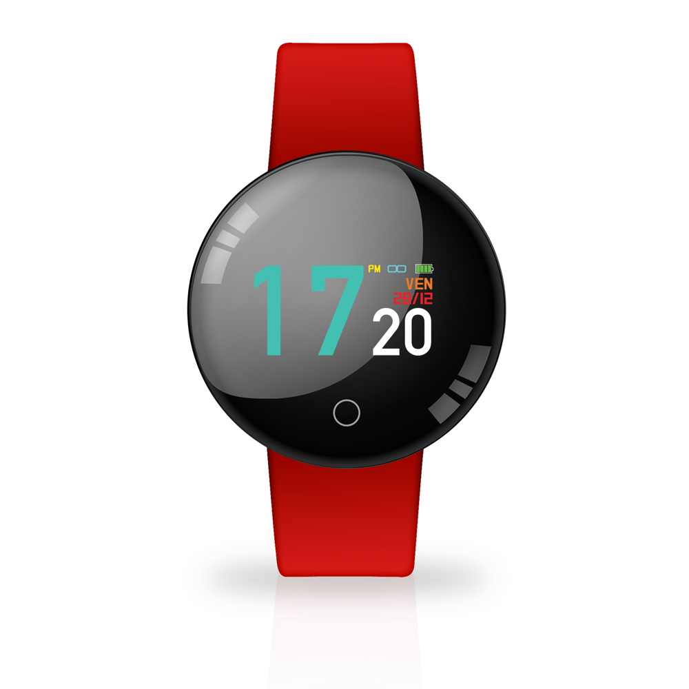TECHMADE SMARTWATCH JOY COLOR WATERPROOF RED