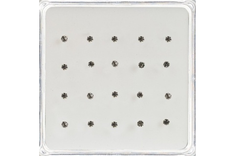 S02-1207 (2 mm) 8 γαντζάκια με μπίλια