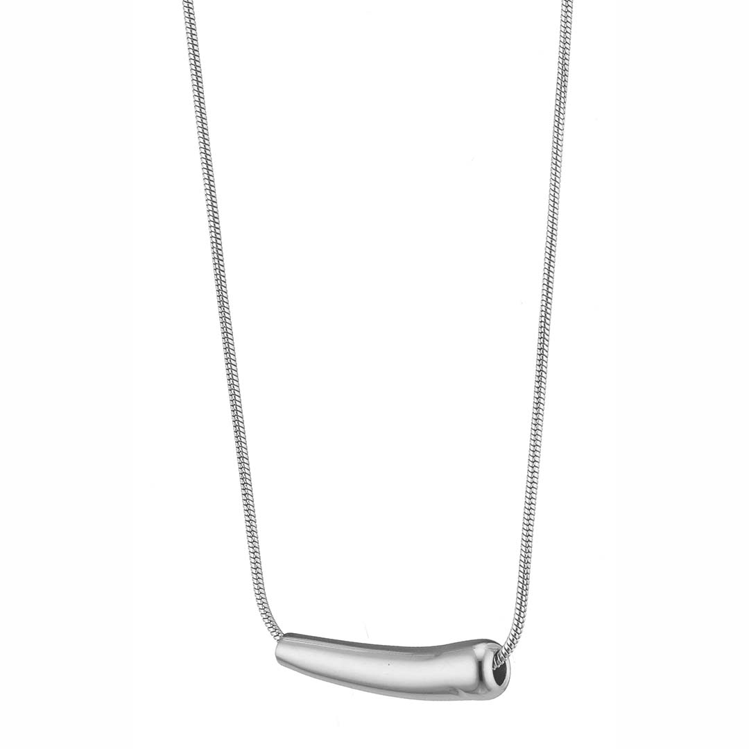 Κολιέ Chunky Drops ατσάλι 316L