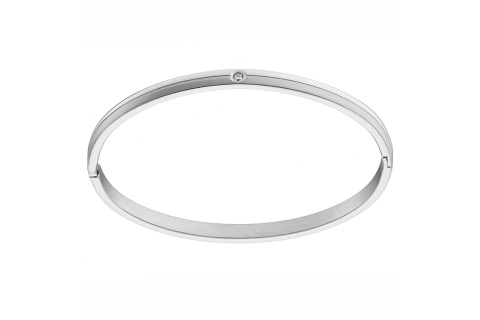 Βραχιόλι γυναικείο με zircon ατσάλι 316L