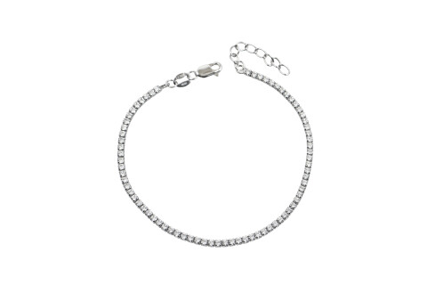 Βραχιόλι Τένις p.white 1.7+3 mm